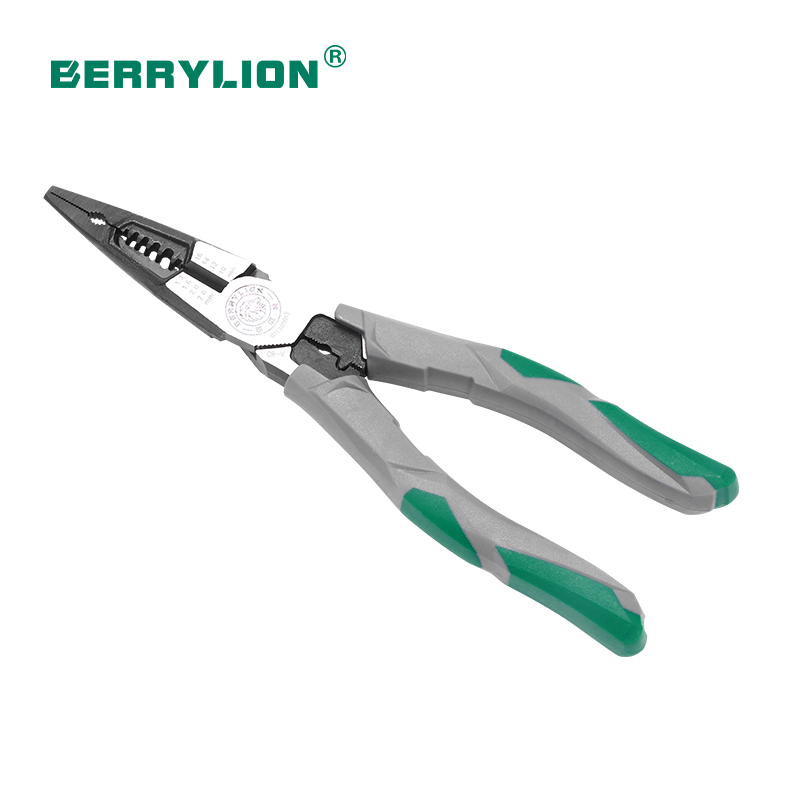 Industrial grade multi-purpose needle nose pliers