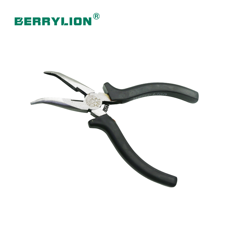 Curved nose pliers (Black handle)