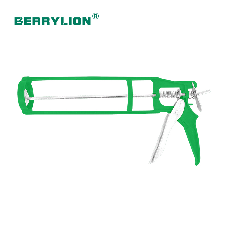 Green color caulking gun