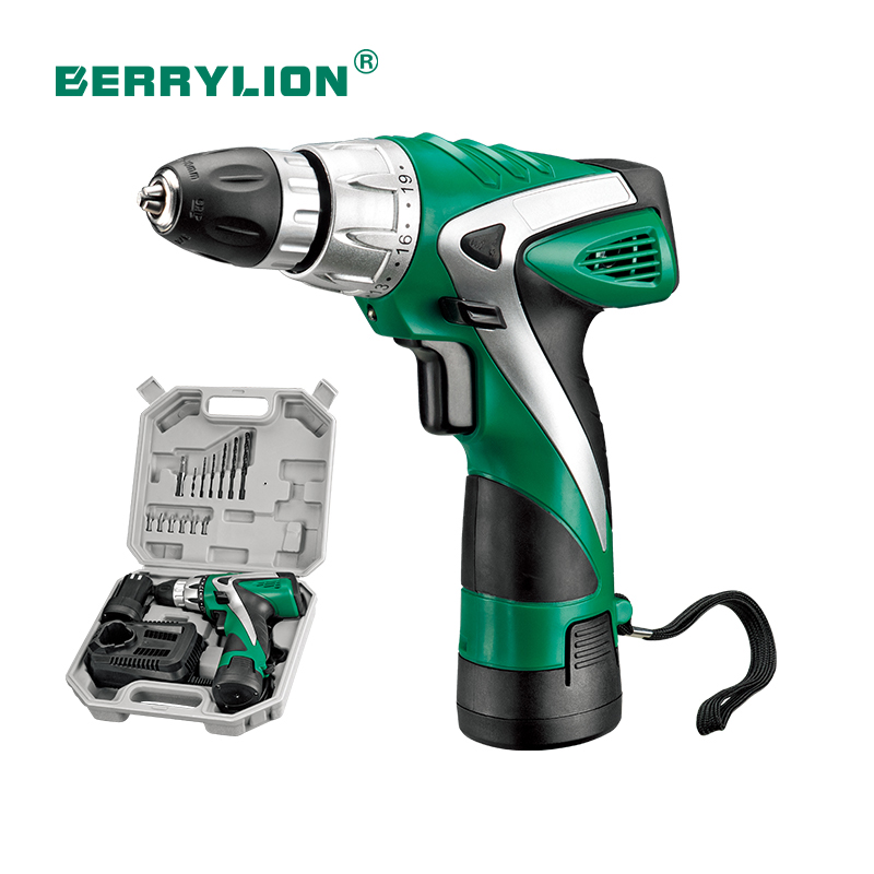 Double gears electric drill