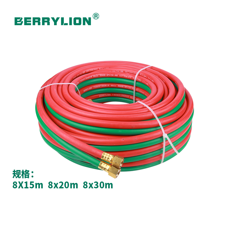 Two-color hose (for oxygen and acetylene)